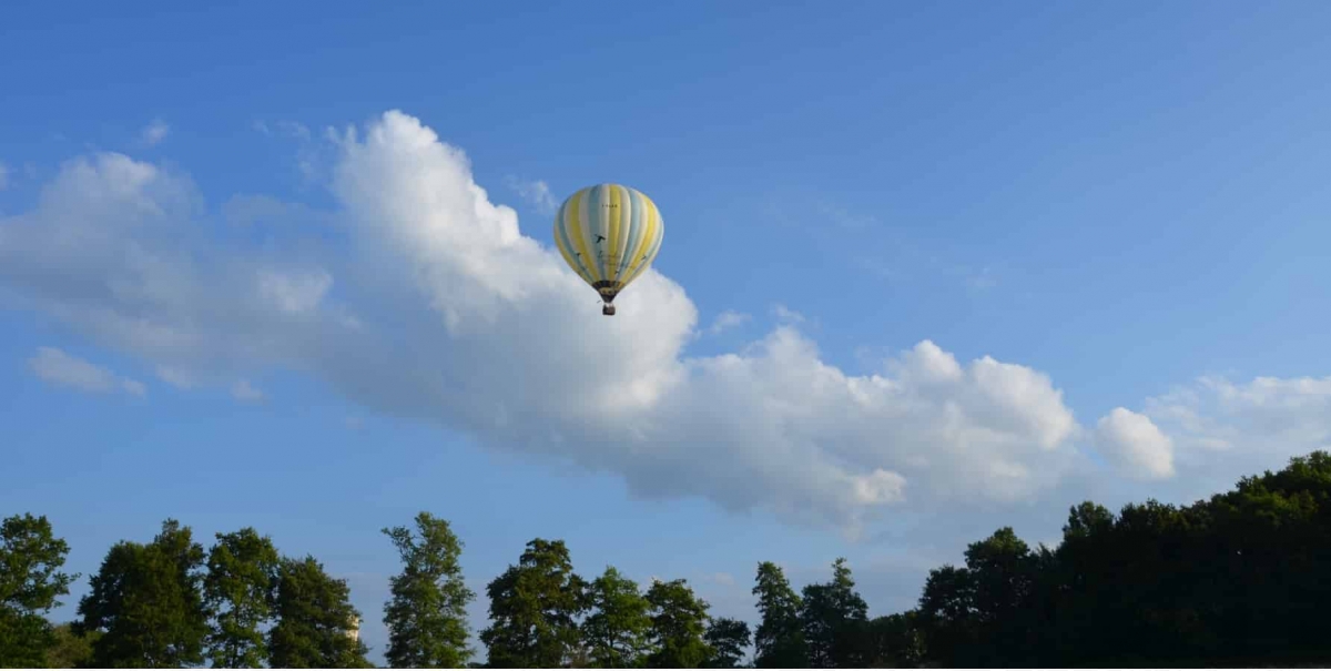 Camping Ain L'Escapade - montgolfiere