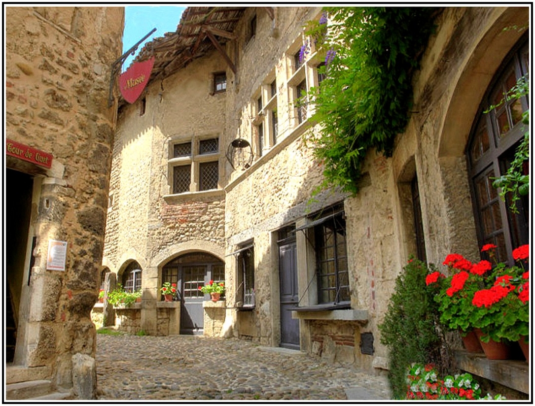 Camping Ain L'Escapade - medieval-town-of-perouges