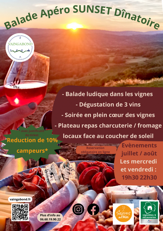 Camping Ain L'Escapade - balade-apero-au-cœur-des-vignes-de-cerdon